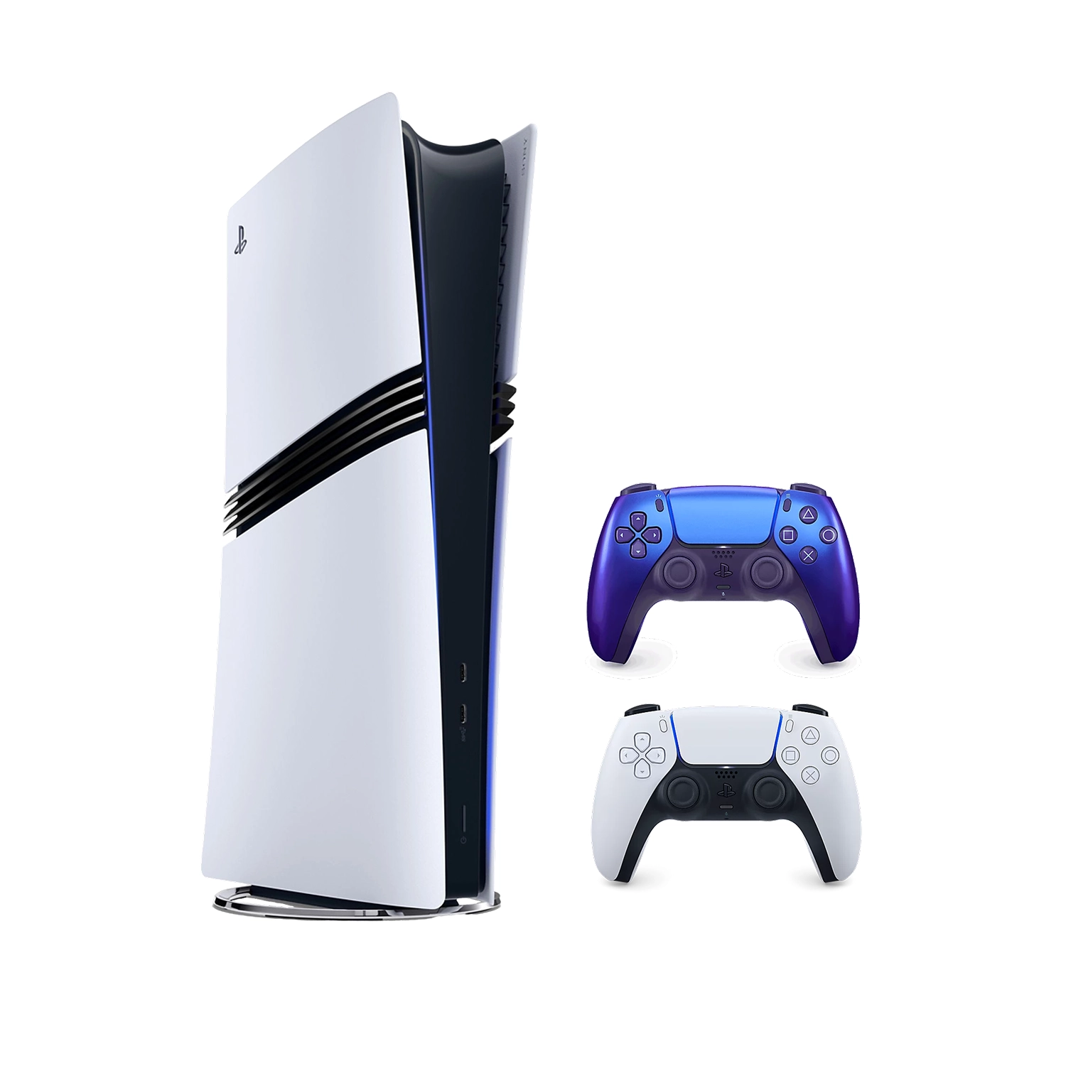 Игровая приставка Sony PlayStation 5 Pro (PS5 Pro) + 2 геймпад Chroma Indigo