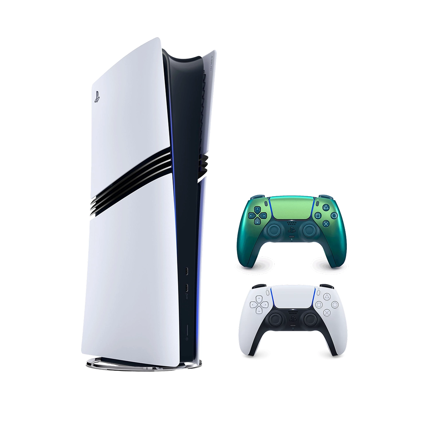 Игровая приставка Sony PlayStation 5 Pro (PS5 Pro) + 2 геймпад Chroma Teal