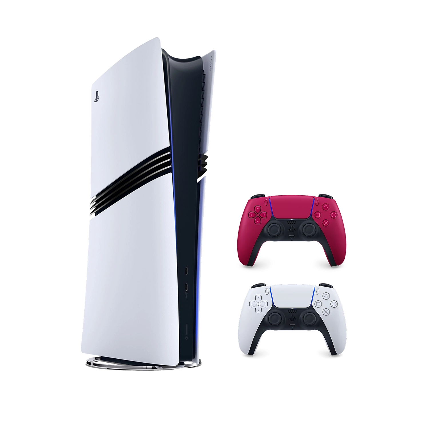 Игровая приставка Sony PlayStation 5 Pro (PS5 Pro) + 2 геймпад Cosmic Red