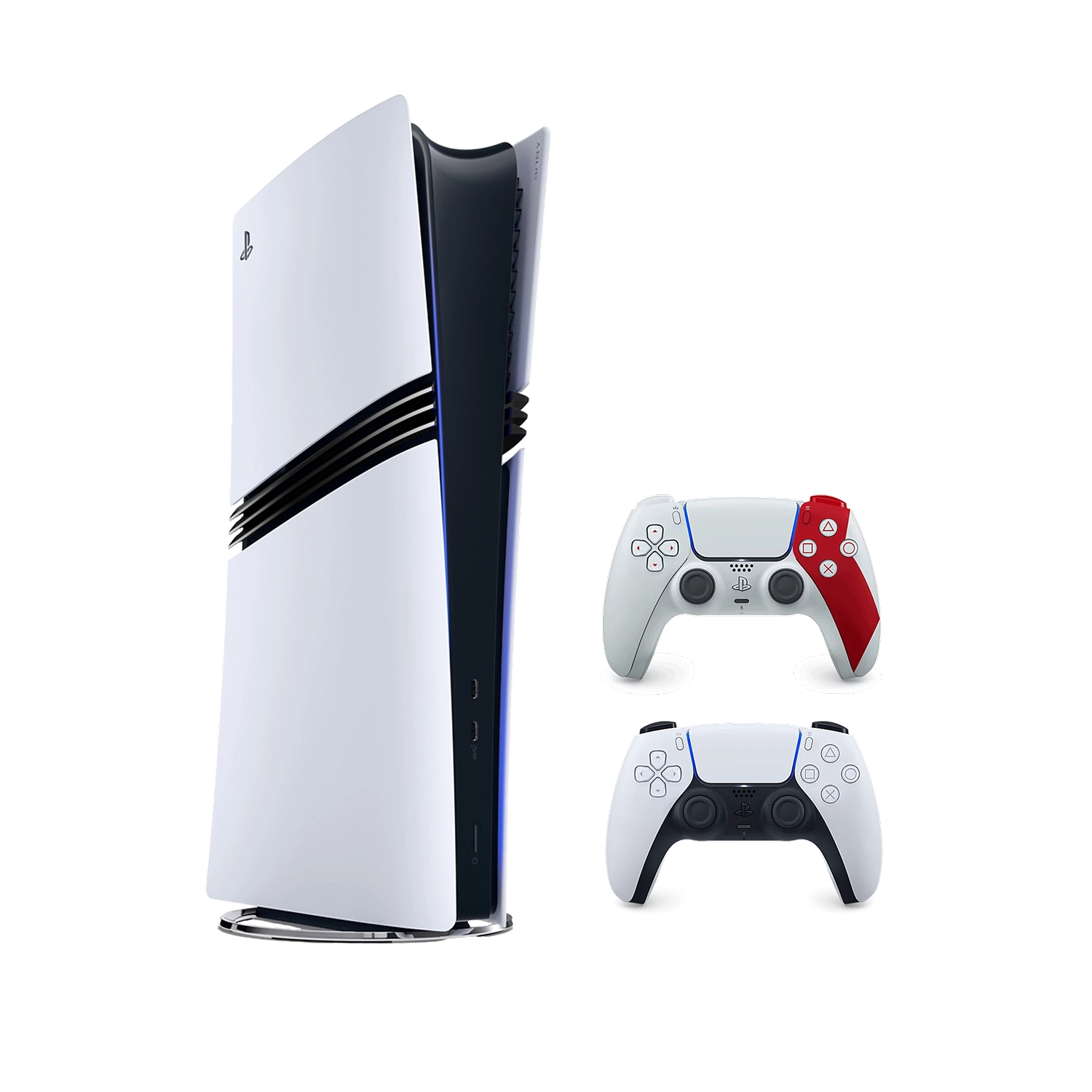 Игровая приставка Sony PlayStation 5 Pro (PS5 Pro) + 2 геймпад God of War 20th