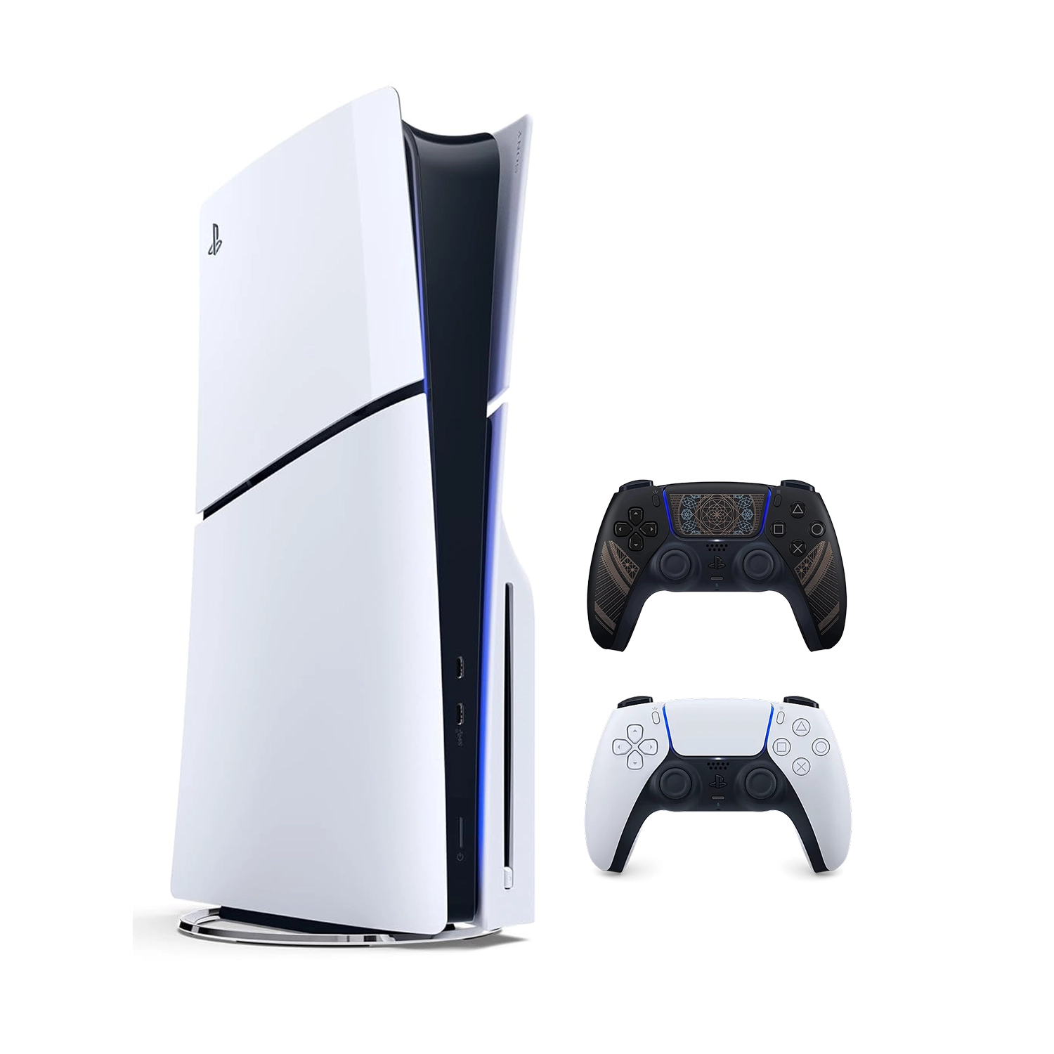 Игровая приставка Sony PlayStation 5 Slim (c дисководом) (PS5 Slim) + 2 геймпад Final Fantasy 16