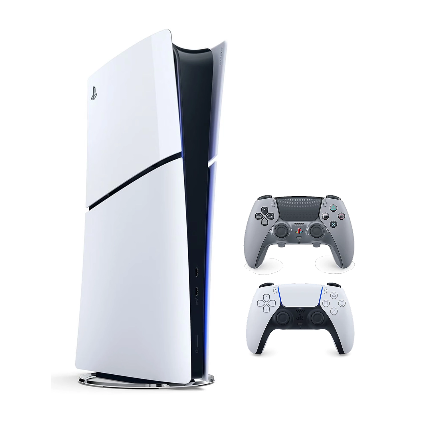 Игровая приставка Sony PlayStation 5 Slim Digital Edition (PS5 Slim) + 2 геймпад Edge 30th Anniversary
