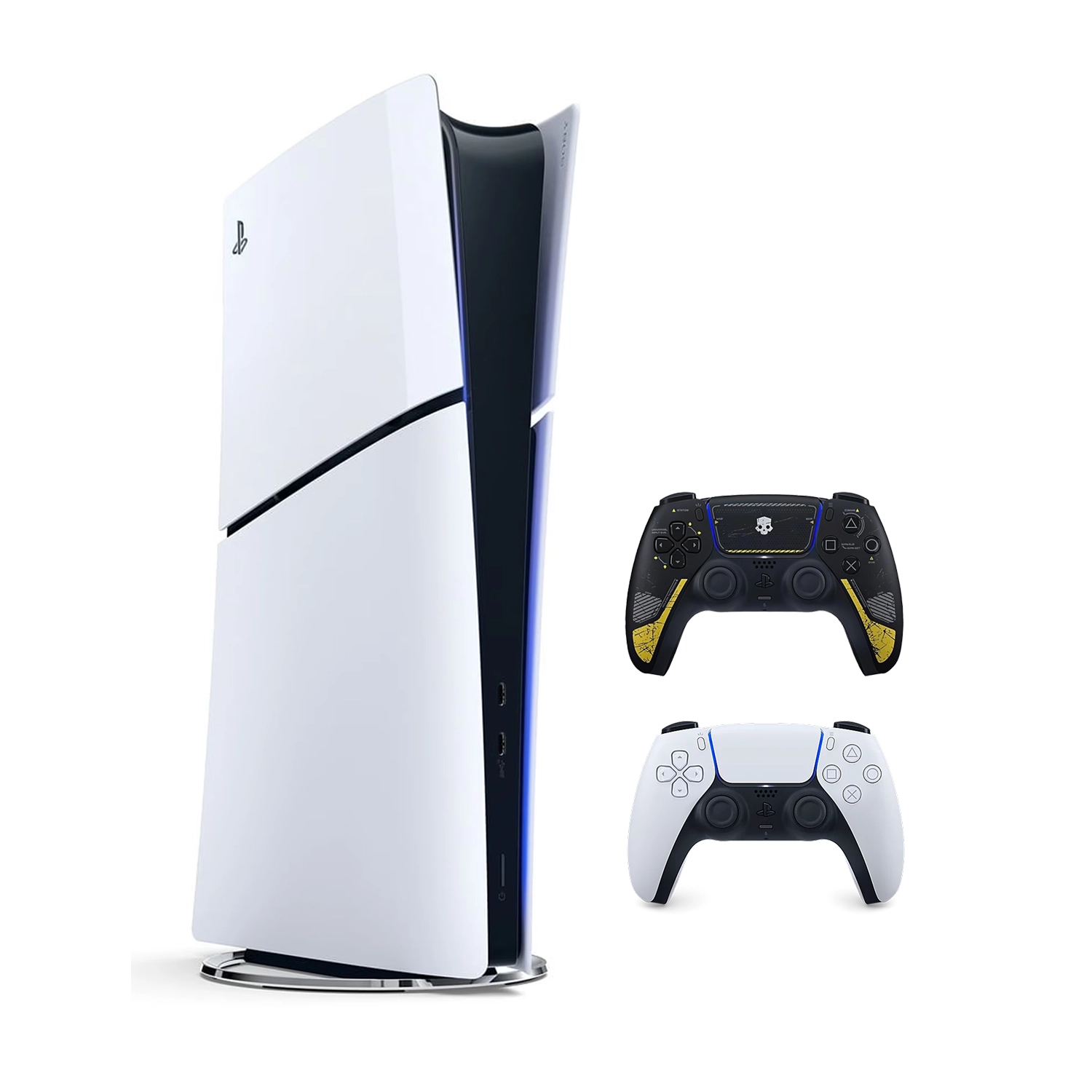Игровая приставка Sony PlayStation 5 Slim Digital Edition (PS5 Slim) + 2 геймпад Helldivers 2